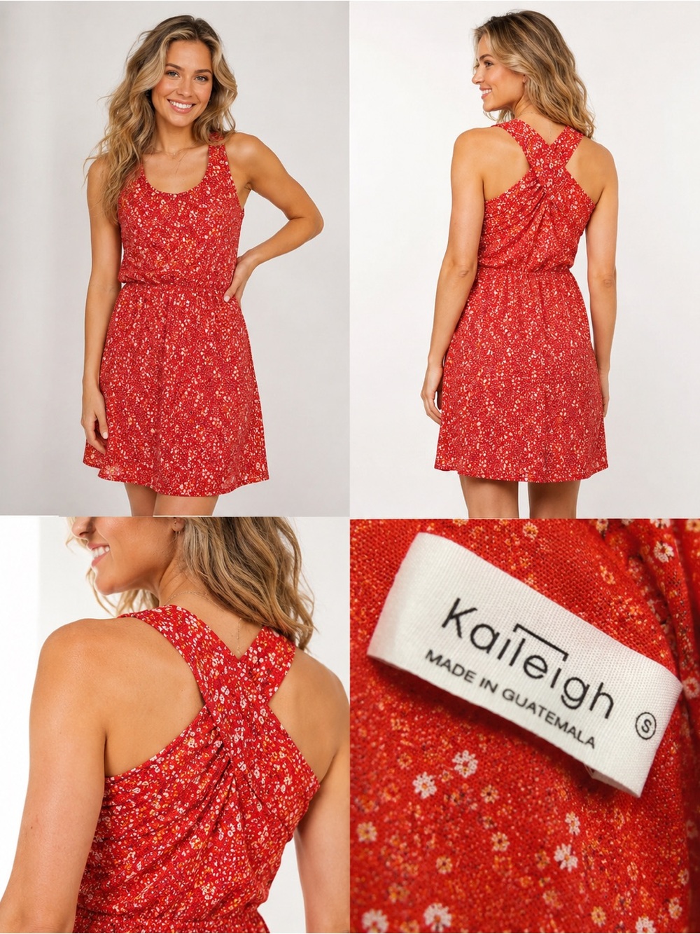 New Kaleigh Tasha Knit Dress Small New